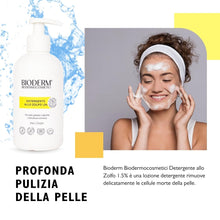 Carica l'immagine nel visualizzatore di Gallery, Bioderm S Sapone Liquido allo Zolfo Viso, Pelle Grassa e Acneica, 300 ml