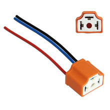Carica l'immagine nel visualizzatore di Gallery, L &amp; P Car Design 1 x attacco H4 per lampadine, in ceramica, con cavo per lampadine, lampadina P43t