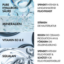 Carica l'immagine nel visualizzatore di Gallery, Crema idratante VICHY Boost per pelli normali con minerali, acido ialuronico a catena lunga, niacinamide (B3) e squalano, Minéral 89 72H