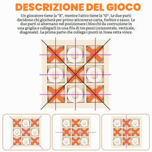 Carica l'immagine nel visualizzatore di Gallery, Ainiv Confezione da 24 Giochi in Legno del Tic-Tac-Toe