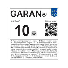 Carica l'immagine nel visualizzatore di Gallery, SmartStore Cestino portaoggetti con manici 11,4L bianco | 36,5x27x15cm
