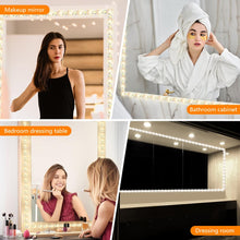 Carica l'immagine nel visualizzatore di Gallery, URAQT Luci da Specchio USB per Trucco, 2 m Striscia LED Flessibile, 3 Modalità di Colore, 9 Livelli di Luminosità, Kit p