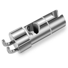 Carica l'immagine nel visualizzatore di Gallery, Vinabo Supporto Soffione Doccia, Supporto Doccia Senza Foratura, 18-25 mm, Diametro Regolabile, Supporto Doccetta con Ga