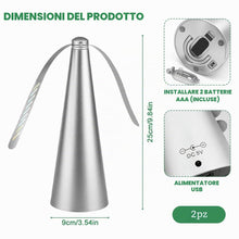 Carica l'immagine nel visualizzatore di Gallery, mizikuu 2 pezzi USB Repellente Mosche da Tavolo, Anti Mosche Ventola con Gancio Sospesa Ventilatore Repellente per Zanza