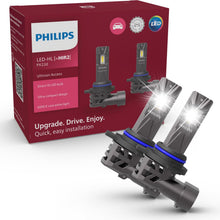 Carica l'immagine nel visualizzatore di Gallery, Philips Ultinon Pro3021 LED lampadina fari auto (H7), luce bianca fredda da 6.000K, confezione doppia