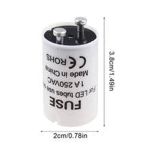 Carica l'immagine nel visualizzatore di Gallery, 12 Pezzi Starter per Tubo Fluorescente LED T5 T8 Neon Lampada 40 W 85-265V