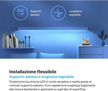 Carica l'immagine nel visualizzatore di Gallery, TP-Link Tapo L900-5 Striscia LED Smart WiFi RGB 5m Alexa Google Senza Hub