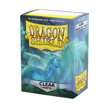 Carica l'immagine nel visualizzatore di Gallery, Dragon Shield ART11001 Matte Standard Size Sleeves Cartoncino 100pk-Clear, Multicoloured