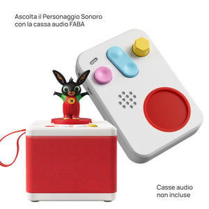 FABA Personaggio Sonoro – Un giorno con Bing - Storie e fiabe sonore per bambini e bambine 1-3 anni - Ascoltabile con FABA Raccontastorie e FABA+, versione Italiana