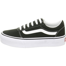 Carica l'immagine nel visualizzatore di Gallery, Vans Ward Platform Canvas - Scarpe da Ginnastica Basse Donna, Nero ((Canvas) Black/White 187)