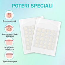 Carica l'immagine nel visualizzatore di Gallery, Patch Brufoli Pimple Patch Cerotti Viso Invisibili 264 pezzi