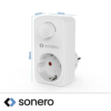 Carica l'immagine nel visualizzatore di Gallery, Adattatore dimmer socket con controllo della luminosità per lampada LED, alogene e a incandescenza