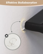 Carica l'immagine nel visualizzatore di Gallery, VABNEER Ammortizzatore di Colpi in Silicone Trasparente Autoadesivo Gommini Paracolpi per Porte, Mobili, Cassetti, Armad