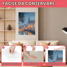 Carica l'immagine nel visualizzatore di Gallery, Ainiv 32 Fogli Colla per Puzzle Bifacciale Colla, Puzzle Carta Adesiva, Fogli Adesivi Puzzle Pellicola Autoadesiva, Cons