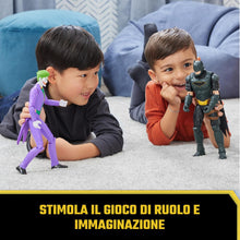 Carica l'immagine nel visualizzatore di Gallery, dc comics | Batman | Personaggio Joker in Scala 30 cm con Decorazioni Originali e 11 Punti di articolazione - Giocattoli per Bambini e Bambine dai 3 Anni