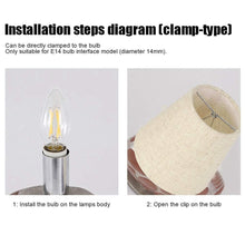 Carica l'immagine nel visualizzatore di Gallery, Paralumi per Lampade, 6 Pezzi Beige Paralume Copri Lampadine, Paralume in Tessuto, Paralume Lampada Ricambio per Candela