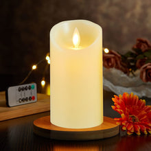 Carica l'immagine nel visualizzatore di Gallery, Lonkenn Candele LED ricaricabili Pack 2 - USB effetto fiamma telecomando, decorazione matrimonio Natale, dimmerabile-15 