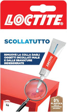 Carica l'immagine nel visualizzatore di Gallery, Loctite Scollatutto, Rimuovi colla per tutte le superfici, 1x5 g