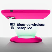 Carica l'immagine nel visualizzatore di Gallery, kwmobile Cover per Apple iPhone 14 Custodia - Back Case per Caricatore Wireless - Antiurto e Flessibile in Silicone TPU 