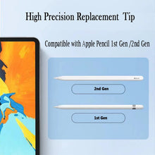 Carica l'immagine nel visualizzatore di Gallery, 5 Punte di Ricambio per Apple Pencil 1st e 2nd, Punta di Ricambio ad Alta Sensibilità e Penna di Controllo Preciso/Tips 