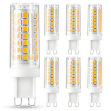 Carica l'immagine nel visualizzatore di Gallery, G9 LED 7W 800 Lumen, Bianco Caldo 2700K, Risparmio Energetico