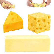 Carica l'immagine nel visualizzatore di Gallery, 3 Pezzi Giocattoli Burro Squishies Squeeze, Burro Giocattolo da Schiacciare Antistress, Giocattolo da Spremere di Burro 