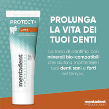 Carica l'immagine nel visualizzatore di Gallery, Mentadent Professional Dentifricio Protect+ Carie, Remineralizza e Protegge i Denti dalla Carie, Rinforza lo Smalto, con