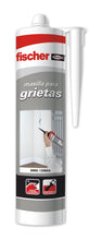 Carica l'immagine nel visualizzatore di Gallery, FISCHER, Stucco acrilico grigio per riempimento di crepe, riparazioni interne, verniciabile, lavabile con acqua, grande 