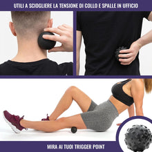 Carica l'immagine nel visualizzatore di Gallery, Pallina per Massaggio Muscolare, Massage Ball per Fisioterapia e Circolazione Sanguigna, Palline Pilates Massaggio Piedi