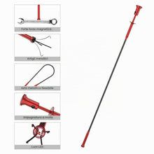 Carica l'immagine nel visualizzatore di Gallery, Housolution Pinza Telescopica in Acciaio, Luce Led e Testa Magnetica, Rosso