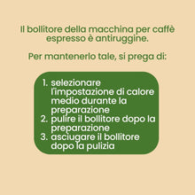 Carica l'immagine nel visualizzatore di Gallery, Groenenberg Moka induzione 4 Tazze (200 ml) | Caffettiera induzione (Acciaio Inox) | Moka con Guarnizione di ricambio &amp; istruzioni
