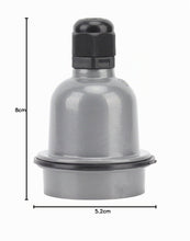 Carica l'immagine nel visualizzatore di Gallery, Portalampada E27 da 3 Pezzi, Impermeabile, Isolamento Termico, Guscio in Alluminio, Interfaccia E27 Standard per Il Cont
