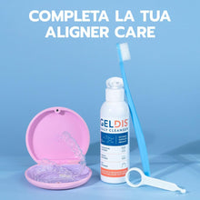 Carica l'immagine nel visualizzatore di Gallery, GELDIS Spazzolino per Apparecchi Ortodontici, Pulizia Mascherine, Bite, Protesi, Uso Quotidiano