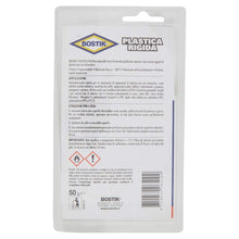 Carica l'immagine nel visualizzatore di Gallery, Bostik Plastica Rigida, colla forte per la riparazione di oggetti in plastica, 50 g, Trasparente