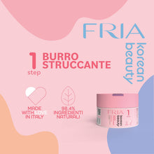 Carica l&#39;immagine nel visualizzatore di Gallery, Fria Korean Beauty Burro Struccante, Rimuove il Trucco Waterproof, Testato su Occhi e Pelli Sensibili, Delicato su Occhi e Ciglia, Confezione da 80ml