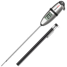 Carica l'immagine nel visualizzatore di Gallery, ThermoPro TP02S Termometro da Cucina Digitale a Lettura Istantanea con 5.35" Sonda Lunga e Display LCD per BBQ Carne Barbecue Vino Latte Olio Dolci Alimenti Griglia Acqua