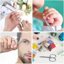 Carica l'immagine nel visualizzatore di Gallery, URAQT Forbici per Unghie, Forbici per Cuticole, Forbicina Professionale Unghie Forbici Manicure Taglia Cuticole per Prof
