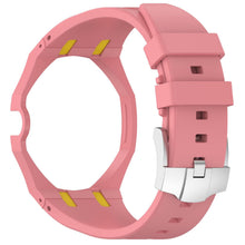 Carica l'immagine nel visualizzatore di Gallery, GIOPUEY Cinturini Compatibile con Swatch Royal Pop, Morbido Silicone Cinturino [Resistente all'Usura] [Traspirante] - Pi