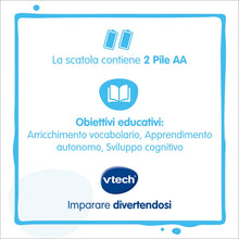Carica l'immagine nel visualizzatore di Gallery, VTech Il Mio Primo Libro Illustrato 100 Parole Bilingue 18 Mesi-4 Anni