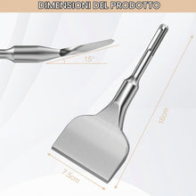 Carica l'immagine nel visualizzatore di Gallery, Scalpello SDS Plus, 160 x 75mm Scalpello per Piastrelle
