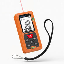 Carica l'immagine nel visualizzatore di Gallery, Elitech Distanziometro Laser 50m Precisione ±2mm Metro Laser Professionale con Modalità Area/Volume/Pitagora, LCD Retroi