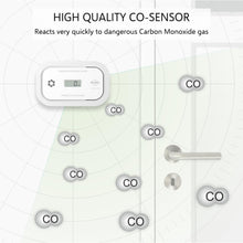 Carica l'immagine nel visualizzatore di Gallery, ELRO FC5003 Rilevatore di monnossido di carbonio con Display| Sensore di 10 anni | Batterie da 3 anni | Conforme alla No