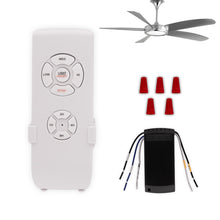 Carica l'immagine nel visualizzatore di Gallery, Telecomando Universale per Ventilatore da Soffitto – 3 Velocità, Controllo Luce, Timer – 220V
