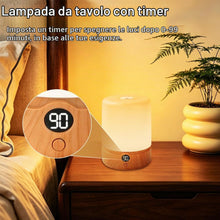 Carica l'immagine nel visualizzatore di Gallery, URAQT Luce Notturna LED, Lampada da Comodino Touch Dimmerabile