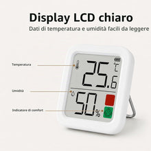 Carica l'immagine nel visualizzatore di Gallery, Termometro Interno, Igrometro Digitale per temperatura e umidità domestiche