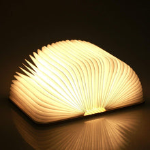 Carica l'immagine nel visualizzatore di Gallery, Lampada Libro LED - Dimmerabile a Forma di Libro, USB Ricaricabile - Decorazioni Casa, Idea Regalo Originale