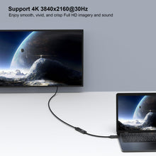 Carica l'immagine nel visualizzatore di Gallery, Adattatore Displayport a HDMI, BENFEI DP (Display Port) Convertitore maschio a HDMI femmina con audio per Lenovo, Dell, 