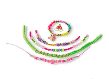Carica l'immagine nel visualizzatore di Gallery, Clementoni - 18792 - Crazy Chic - My Unicorn Bracelets - Kit Braccialetti Fai da Te Bambina, Set per Realizzare Braccialetti, Gioco Creativo 7 Anni, Braccialetti Amicizia Bambina, Lavoretti Creativi