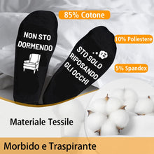 Carica l'immagine nel visualizzatore di Gallery, AONVEKI Calzini Uomo Divertenti 43-46, Regalo Natale e Compleanno per Papà, Nonno, Lui, Fidanzato