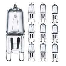 Carica l'immagine nel visualizzatore di Gallery, Lampadine alogene G9 230V 42W (44W) 2800K Bianco caldo 560lm Lampadina a capsula G9 trasparente dimmerabile, confezione 